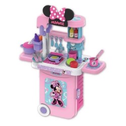 JAKKS PACIFIC MINNIE MOUSE 3-IN-1 KITCHEN TROLLEY CASE JAKKS PACIFIC MINNIE MOUSE 3-IN-1 KITCHEN TROLLEY CASE