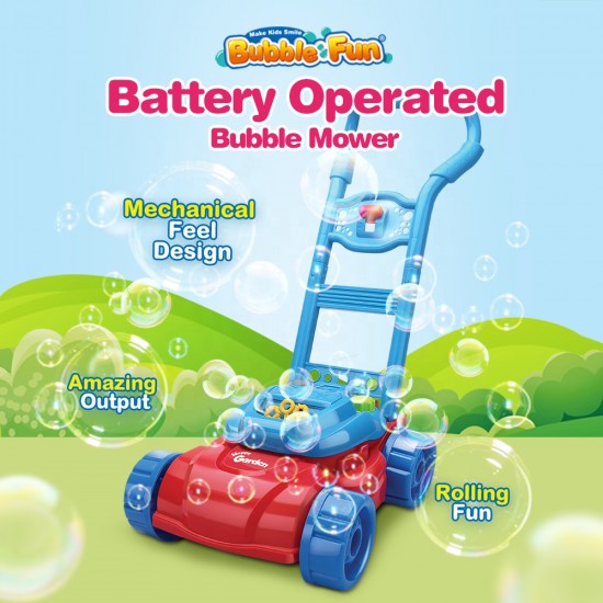 BATTERY OPERATED BUBBLE MOWER