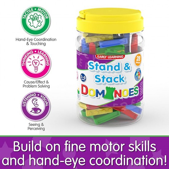 Stand & Stack Dominoes (NEW) 