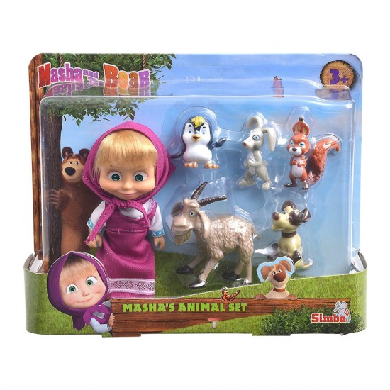 Masha and her Animal Friends