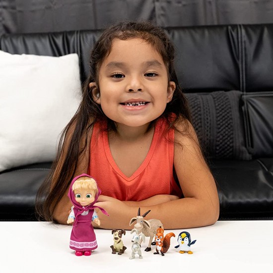 Masha and her Animal Friends