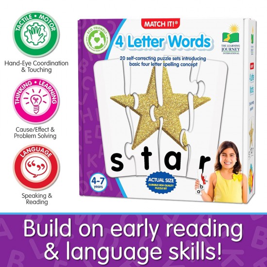 Match It! - 4 Letter Words Match It! - 4 Letter Words