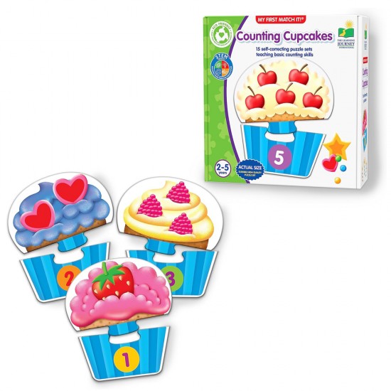 My First Match It! - Counting Cupcakes