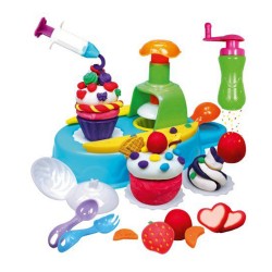 KID'S DOUGH CUPCAKE STATION 4 X 50G DOUGH POT