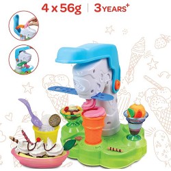 KID'S DOUGH ICE CREAM STATION 4 X 50G DOUGH POT