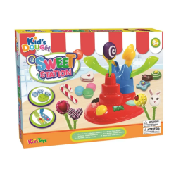 KID'S DOUGH SWEET STATION 4 X 50G DOUGH POT