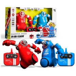 SHARPER IMAGE REMOTE CONTROL FIGHTING ROBOT TWIN PACK