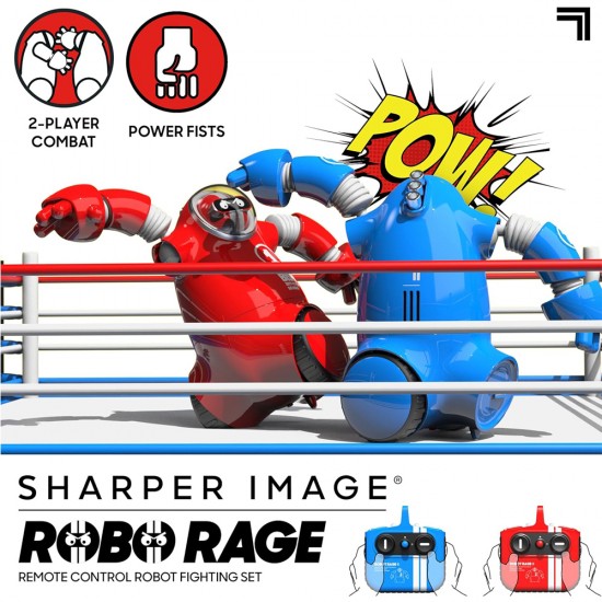 SHARPER IMAGE REMOTE CONTROL FIGHTING ROBOT TWIN PACK SHARPER IMAGE REMOTE CONTROL FIGHTING ROBOT TWIN PACK