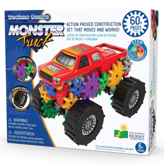 Techno Gears - Monster Truck (60+pcs) Techno Gears - Monster Truck (60+pcs)