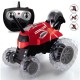 TOY RC MONSTER SPINNING CAR RED TOY RC MONSTER SPINNING CAR RED