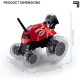 TOY RC MONSTER SPINNING CAR RED TOY RC MONSTER SPINNING CAR RED