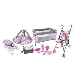 COMPLETE 15 PIECES PLAY SET IN 2 ASSORTED COMPLETE 15 PIECES PLAY SET IN 2 ASSORTED