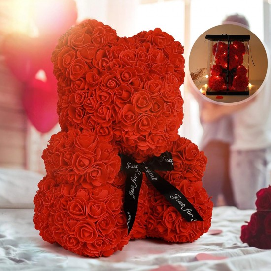 Luminous bear with flowers Luminous bear with flowers