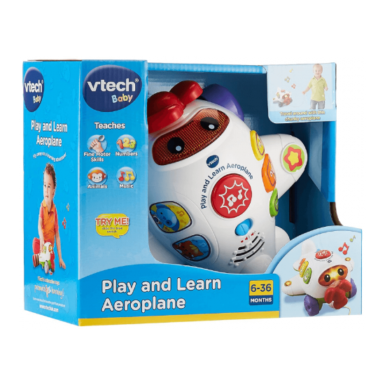 V-TECH BABY PLAY AND LEARN AEROPLANE