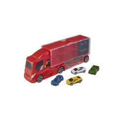 TEAMSTERZ TRUCK CARRY CASE 4 CARS
