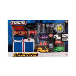 TEAMSTERZ TRANSPORT STATION SET 20PC