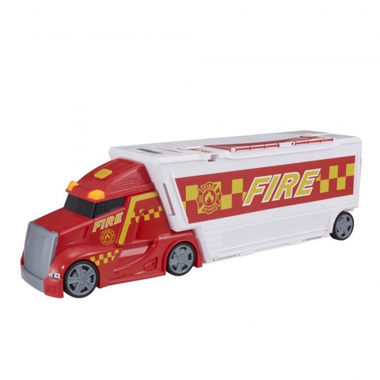 TEAMSTERZ FIRE COMMAND TRUCK 5 CARS TEAMSTERZ FIRE COMMAND TRUCK 5 CARS