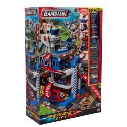 TEAMSTERZ 4L EMERGENCY GARAGE + 15 CARS
