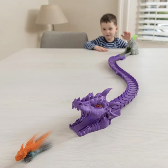TEAMSTERZ BEAST MACHINE DRAGON DESTROYER WITH 1 CAR TEAMSTERZ BEAST MACHINE DRAGON DESTROYER WITH 1 CAR