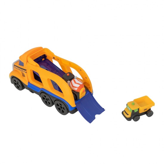TZ MY 1ST JCB TRANSPORTER + 2 VEHICLES TZ MY 1ST JCB TRANSPORTER + 2 VEHICLES
