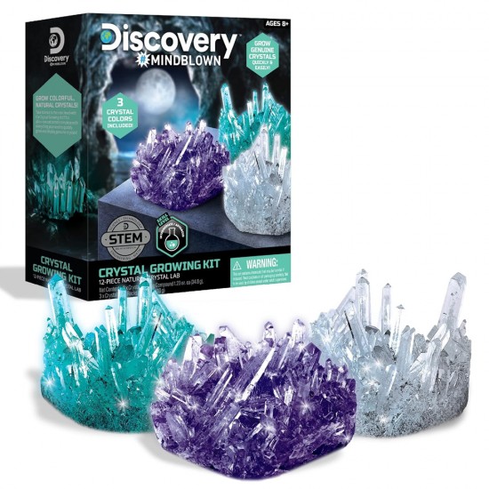 TOY KID'S CYRSTAL GROWING KIT 12PC