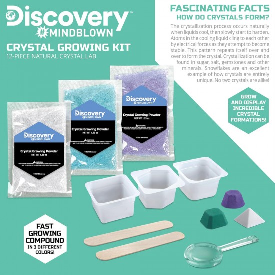 TOY KID'S CYRSTAL GROWING KIT 12PC