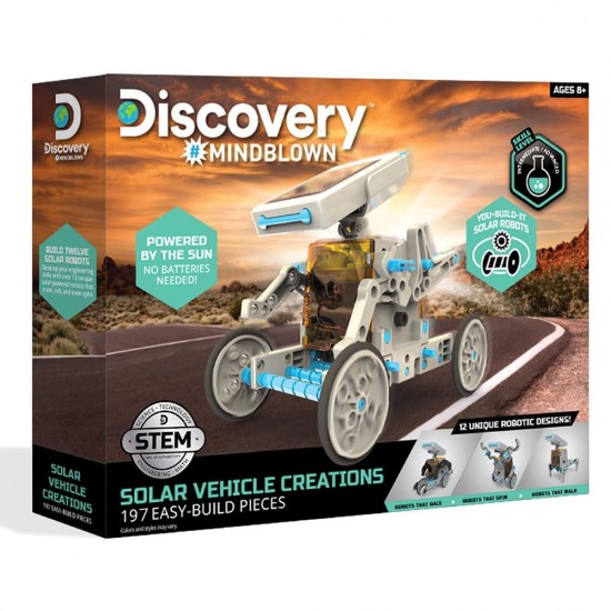 TOY SOLAR VEHICLE CONSTRUCTION SET 197pc TOY SOLAR VEHICLE CONSTRUCTION SET 197pc
