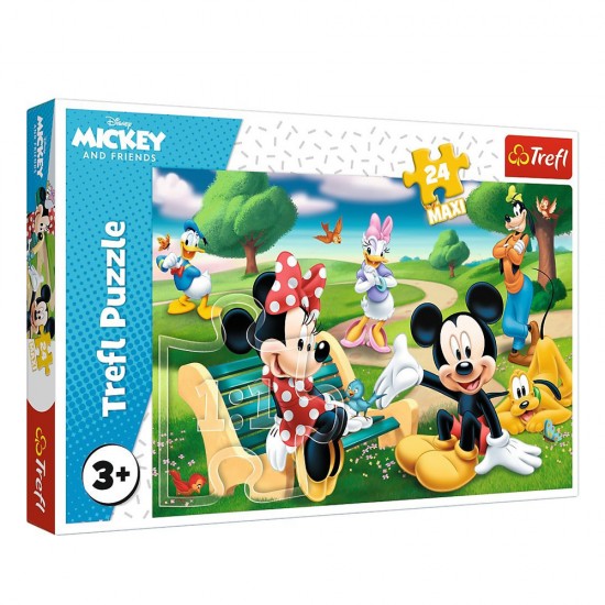 PUZZLES - "24MAXI" - MICKEY MOUSE AMONG FRIENDS