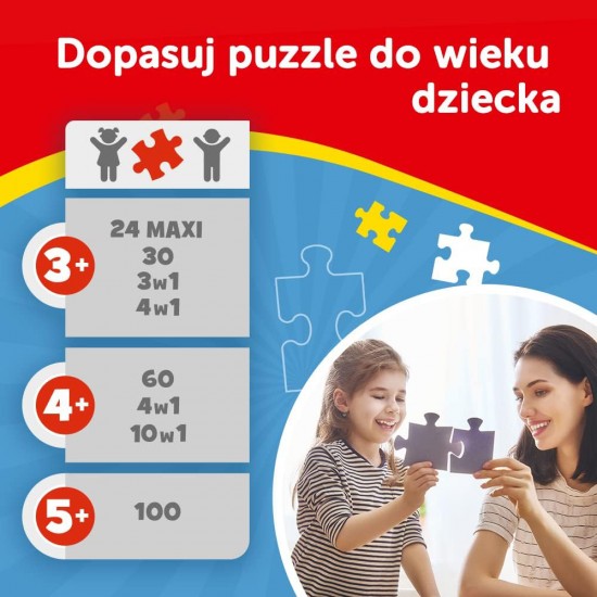 PUZZLES - "24 MAXI" - FUN ON THE BLANKET