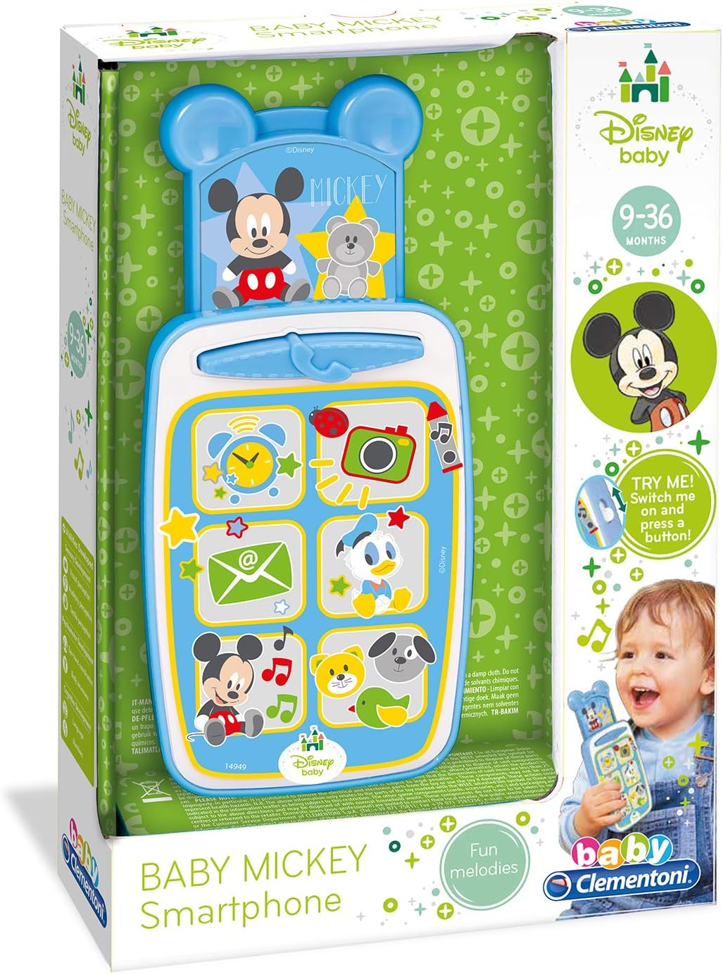 Clementoni Baby Clementoni Smartphone: Il Primo Gioco Interattivo Per Piccoli Geni! - 4