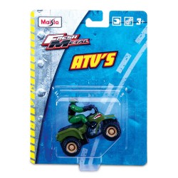 MAISTO FRESH METAL ATV PULLBACK CAR