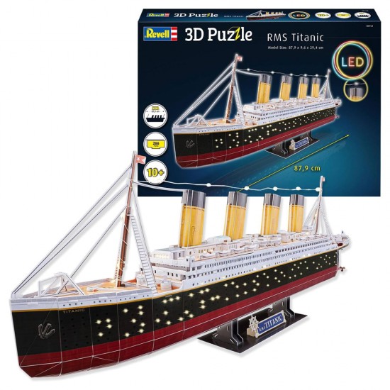 3D PUZZLE RMS TITANIC -LED EDITION