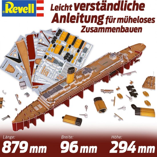 3D PUZZLE RMS TITANIC -LED EDITION