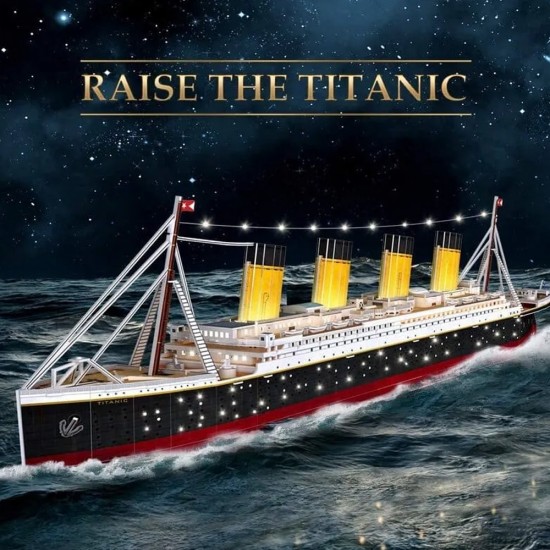 3D PUZZLE RMS TITANIC -LED EDITION