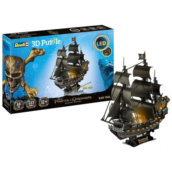 3D PUZZLE BLACK PEARL LED EDITION