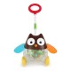 Owl push toy, music