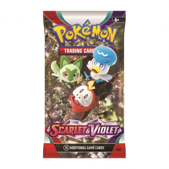 POKEMON TRADING CARDS  SCARLET AND VIOLET BOOSTER DISPLAY