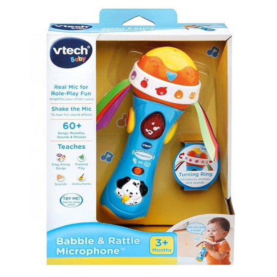 V-TECH BABBLE & RATTLE MICROPHONE V-TECH BABBLE & RATTLE MICROPHONE