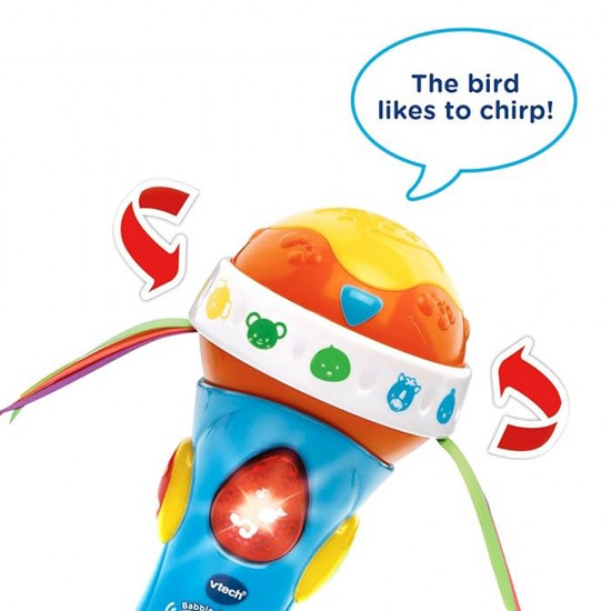 V-TECH BABBLE & RATTLE MICROPHONE V-TECH BABBLE & RATTLE MICROPHONE