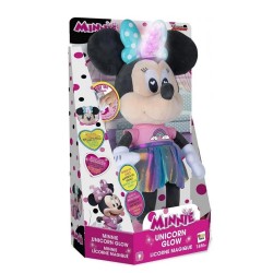 IMC DISNEY MINNIE UNICORN GLOW PLUSH TOY