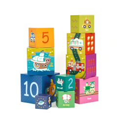 CLASSIC WORLD TRANSPORTATION STACKING CUBES