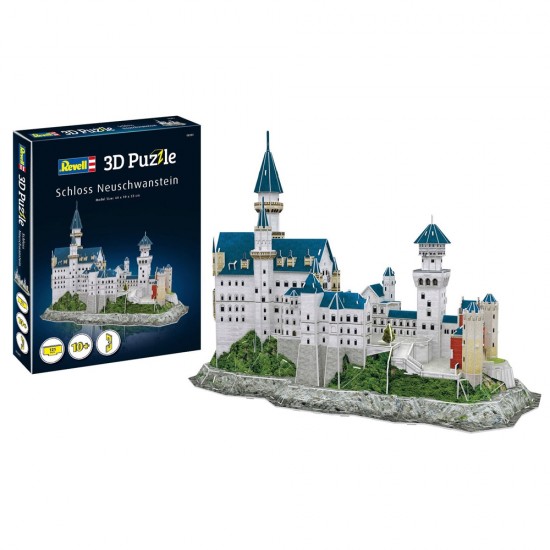 3D PUZZLE NEUSCHWNSTEIN CASTLE 3D PUZZLE NEUSCHWNSTEIN CASTLE