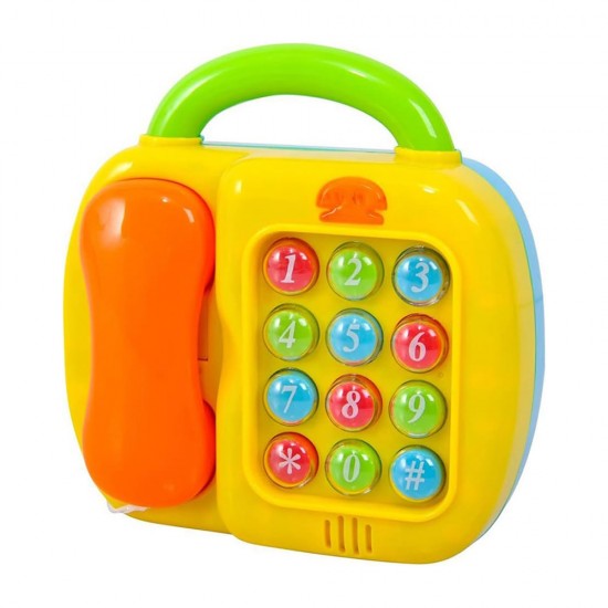 PLAY GO 2 IN 1 TELEPHONE PIANO BATTERY OPERATED