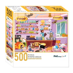 PET SHOP PUZZLE 500 PCS.