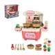 MINI KITCHENETTE WITH 17 PIECES OF PRESSED WATER, NOT CHARGED