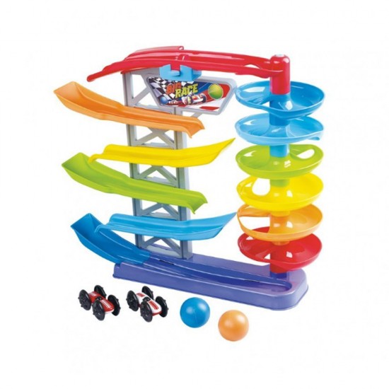 PLAY GO BUSY RACE AND DROP TOWER