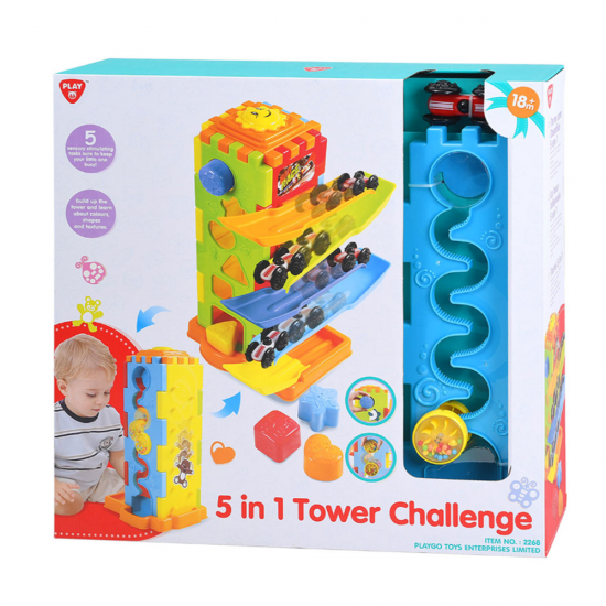 PLAY GO 5 IN 1 TOWER CHALLENGE PLAY GO 5 IN 1 TOWER CHALLENGE