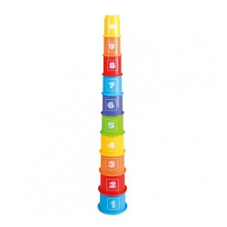 PLAY GO ANIMALS AND NUMBERS STACKING TOWER