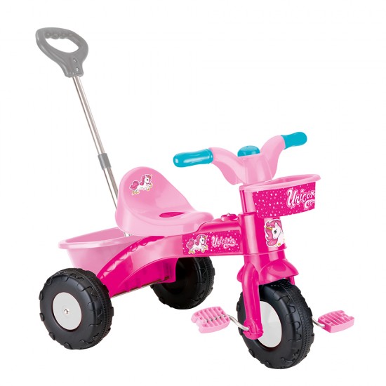 UNICORN MY FIRST TRIKE PINK PARENT HANDLE UNICORN MY FIRST TRIKE PINK PARENT HANDLE