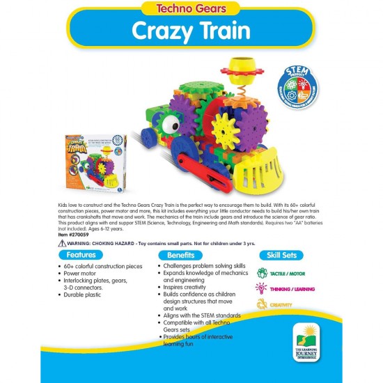 Techno Gears - Crazy Train (60+pcs) Techno Gears - Crazy Train (60+pcs)